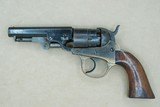 1860's Vintage J.M. Cooper Firearms Mfg. Co. Navy Model Double-Action .36 Caliber Cap & Ball Revolver
* 100% Original, Matching & Functional! * - 1 of 25