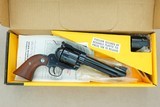 1990 Buckeye Sports Ruger New Model Blackhawk in 10mm Auto / .38-40 Winchester w/ Boxes, Etc.
** MINTY & MADE 1 YEAR ONLY!! ** SOLD - 4 of 25