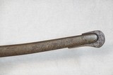 American Civil War U.S. Model 1840 "Wrist Breaker" Cavalry Sword w/ Scabbard
** Possible Confederate / Unmarked Import ** - 4 of 25