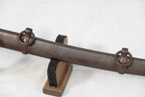 American Civil War U.S. Model 1840 "Wrist Breaker" Cavalry Sword w/ Scabbard
** Possible Confederate / Unmarked Import ** - 3 of 25