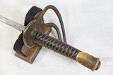 American Civil War U.S. Model 1840 "Wrist Breaker" Cavalry Sword w/ Scabbard
** Possible Confederate / Unmarked Import ** - 17 of 25
