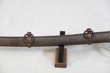 American Civil War U.S. Model 1840 "Wrist Breaker" Cavalry Sword w/ Scabbard
** Possible Confederate / Unmarked Import ** - 7 of 25