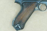 WW1 German Military 1915 DWM P-08 Luger in 9mm Luger
** All-Matching & Original ** - 6 of 25