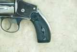 1930's Vintage Smith & Wesson .38 Safety Hammerless .38 S&W Revolver
** 5th Model / S&W Factory Re-Nickel ** - 6 of 25