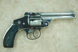 1930's Vintage Smith & Wesson .38 Safety Hammerless .38 S&W Revolver
** 5th Model / S&W Factory Re-Nickel ** - 1 of 25