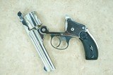 1930's Vintage Smith & Wesson .38 Safety Hammerless .38 S&W Revolver
** 5th Model / S&W Factory Re-Nickel ** - 20 of 25