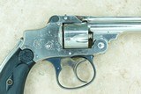 ***SOLD***Circa 1906 Vintage Smith & Wesson .32 Safety Hammerless Revolver in .32 S&W
** All-Original & Matching 2nd Model ** - 3 of 22