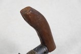 1850's to 1860's Vintage British Day's Patent Underhammer Percussion Cane Gun in .58 Caliber
** Scarce ** - 9 of 19