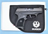 RUGER LC9 9MM WITH MATCHING BOX, POUCH AND ALL PAPERWORK **SOLD** - 1 of 15