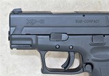 SPRINGFIELD SUBCOMPACT XD9 WITH HOLSTER 9mm - 11 of 17