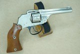 1908-1915 Hopkins & Allen Triple-Action Safety Police Hammerless Revolver in .32 S&W
** Beautiful w/ Scarce Options & Holster ** - 25 of 25