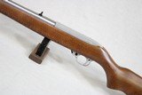 2003 Manufactured Ruger 10/22 Stainless Steel Carbine chambered in .22LR ** Birchwood Stock ** - 7 of 19
