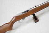 2003 Manufactured Ruger 10/22 Stainless Steel Carbine chambered in .22LR ** Birchwood Stock ** - 3 of 19