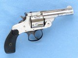 Smith & Wesson .38 Double Action, Third Model, Cal. .38 S&W, 3 1/4 Inch Barrel, Nickel**SOLD** - 2 of 12