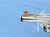 Smith & Wesson .38 Double Action, Third Model, Cal. .38 S&W, 3 1/4 Inch Barrel, Nickel**SOLD** - 7 of 12