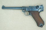 WW1 German 1914 Variation DWM P-08 Navy Luger in 9mm Luger Dated 1917
** All-Matching & Original w/ Factory Matching Mag! **SOLD** - 1 of 25