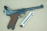 WW1 German 1914 Variation DWM P-08 Navy Luger in 9mm Luger Dated 1917
** All-Matching & Original w/ Factory Matching Mag! **SOLD** - 24 of 25
