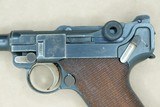 WW1 German 1914 Variation DWM P-08 Navy Luger in 9mm Luger Dated 1917
** All-Matching & Original w/ Factory Matching Mag! **SOLD** - 3 of 25
