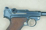 WW1 German 1914 Variation DWM P-08 Navy Luger in 9mm Luger Dated 1917
** All-Matching & Original w/ Factory Matching Mag! **SOLD** - 7 of 25