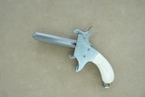 **SOLD** Miniature Custom-Made Swivel-Barrel Derringer in 2mm Pinfire w/ Fitted Case
** Jeweler-Made w/ Ivory Grips ** **SOLD** - 7 of 15