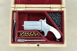 **SOLD** Miniature Custom-Made Swivel-Barrel Derringer in 2mm Pinfire w/ Fitted Case
** Jeweler-Made w/ Ivory Grips ** **SOLD** - 12 of 15