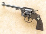 1929 Vintage Colt Official Police chambered in .38 Special w/ 6" Barrel - 1 of 9