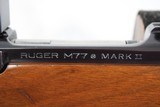 1991 Manufactured Ruger M77 Mark II chambered in .30-06 Springfield w/ 22" Barrel ** Left Handed ** - 17 of 20