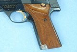 1968 Vintage High Standard Model 107 Military Supermatic Trophy .22 Pistol w/ Original Box, Manuals, Etc.
** MINTY Factory High-Polish Blue Model! ** - 6 of 25