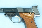 1968 Vintage High Standard Model 107 Military Supermatic Trophy .22 Pistol w/ Original Box, Manuals, Etc.
** MINTY Factory High-Polish Blue Model! ** - 7 of 25