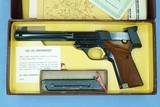 1968 Vintage High Standard Model 107 Military Supermatic Trophy .22 Pistol w/ Original Box, Manuals, Etc.
** MINTY Factory High-Polish Blue Model! ** - 2 of 25