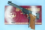 1968 Vintage High Standard Model 107 Military Supermatic Trophy .22 Pistol w/ Original Box, Manuals, Etc.
** MINTY Factory High-Polish Blue Model! ** - 1 of 25