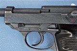 1944 / WWII Manufactured Spreewerk CYQ P.38 chambered in 9mm Luger ** All Matching ** - 5 of 15