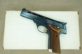 1978 vintage 4'5" high standard the victor .22lr target pistol w/ box** minty & appears test fired only **