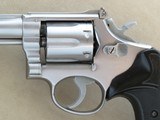Smith & Wesson Model 67 (no dash) Combat Masterpiece, Cal. .38 Special, Stainless Steel Rear Sight, 1972 Vintage, **First Year C&R**SOLD** - 2 of 12