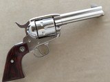 Ruger New Vaquero 357 Magnum 4-5/8" Barrel **High Polish Stainless Steel** - 5 of 16