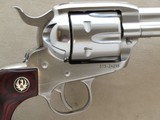 Ruger New Vaquero 357 Magnum 4-5/8" Barrel **High Polish Stainless Steel** - 7 of 16