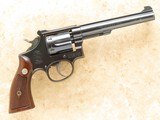 1956 Vintage Smith & Wesson Model K-22 (Pre-Model 17) chambered in .22 Long Rifle w/ 6" Barrel ** All Matching & Original **SOLD** - 2 of 9