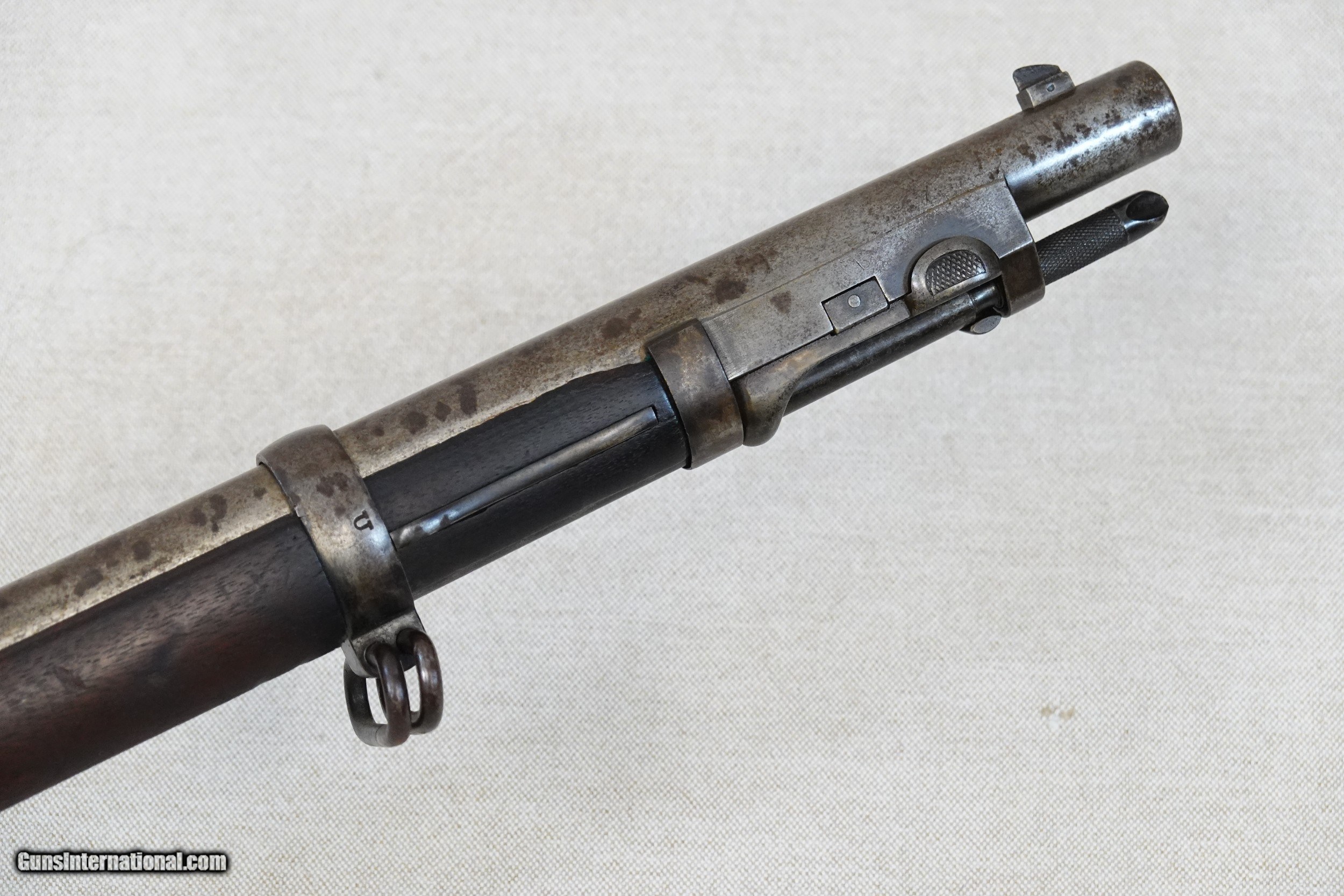 SOLD ***1891 Vintage Springfield Model 1888 Trapdoor Rifle in .45-70 ...