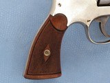 Smith & Wesson Hand Ejector (Model of 1905-4th Change), Cal. .32-20, 5 Inch Barrel, Nickel, 1920's Vintage - 6 of 15