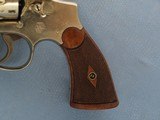 Smith & Wesson Hand Ejector (Model of 1905-4th Change), Cal. .32-20, 5 Inch Barrel, Nickel, 1920's Vintage - 2 of 15