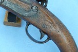 1817-18 Vintage U.S. Model 1816 .54 Caliber Flintlock Pistol by Simeon North of Middletown, Ct.
** All-Original & Handsome 1st Type! ** - 24 of 25