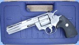 *** SOLD ***1982 Manufactured Stainless Steel Colt Python chambered in .357 Magnum w/ 6" Barrel & Period Box ** Excellent Condition ** - 22 of 22