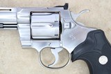 *** SOLD ***1982 Manufactured Stainless Steel Colt Python chambered in .357 Magnum w/ 6" Barrel & Period Box ** Excellent Condition ** - 3 of 22
