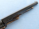 Cased Aldo Uberti Paterson with Loading Lever, Cal. .36 Percussion, Excellent Reproduction of the Colt Paterson Revolver - 12 of 18