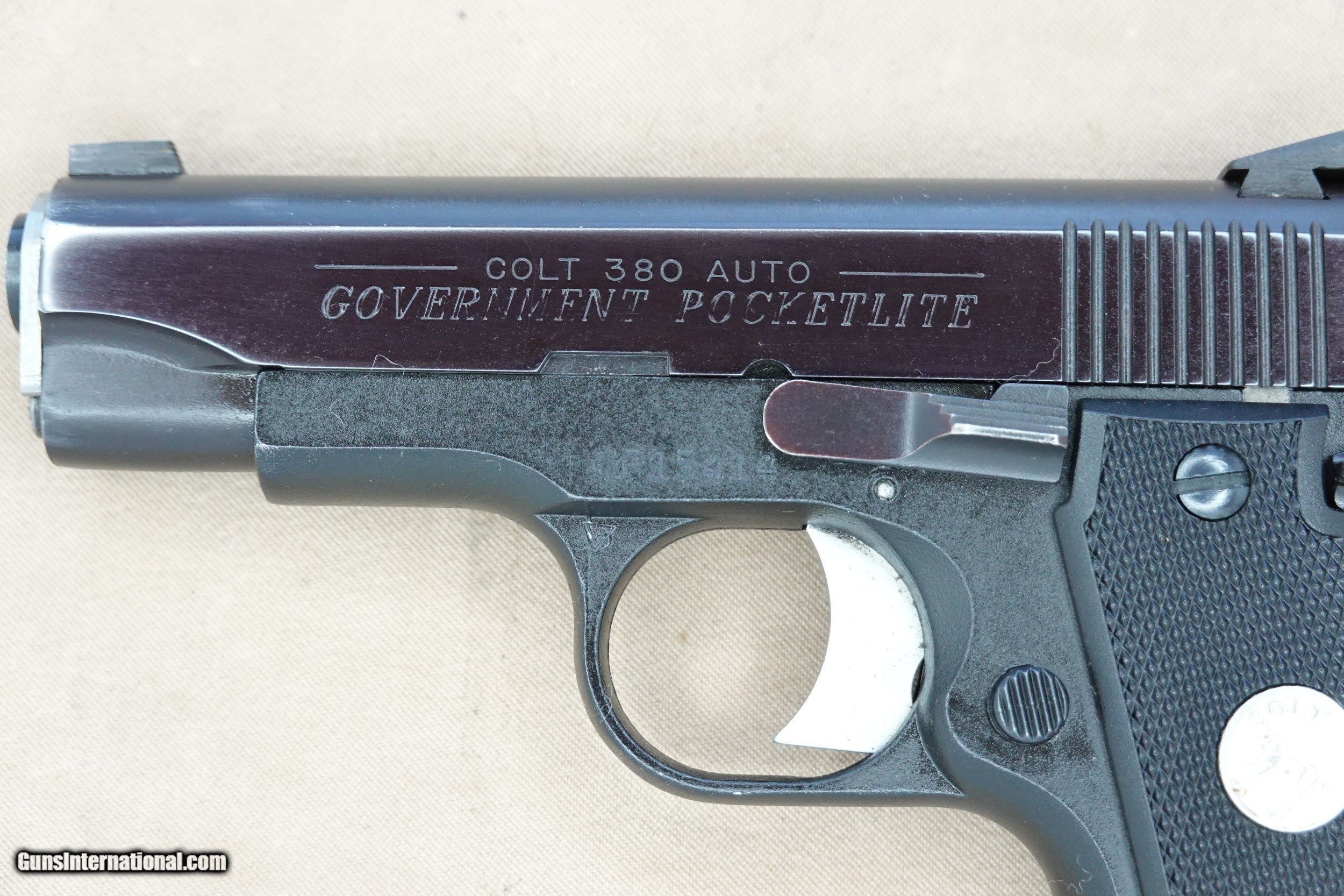 タナカ GOVERNMENT.380 AUTO Heavy Weight Tanaka Works COLT Government .380 Auto GBB Pistol Vintage