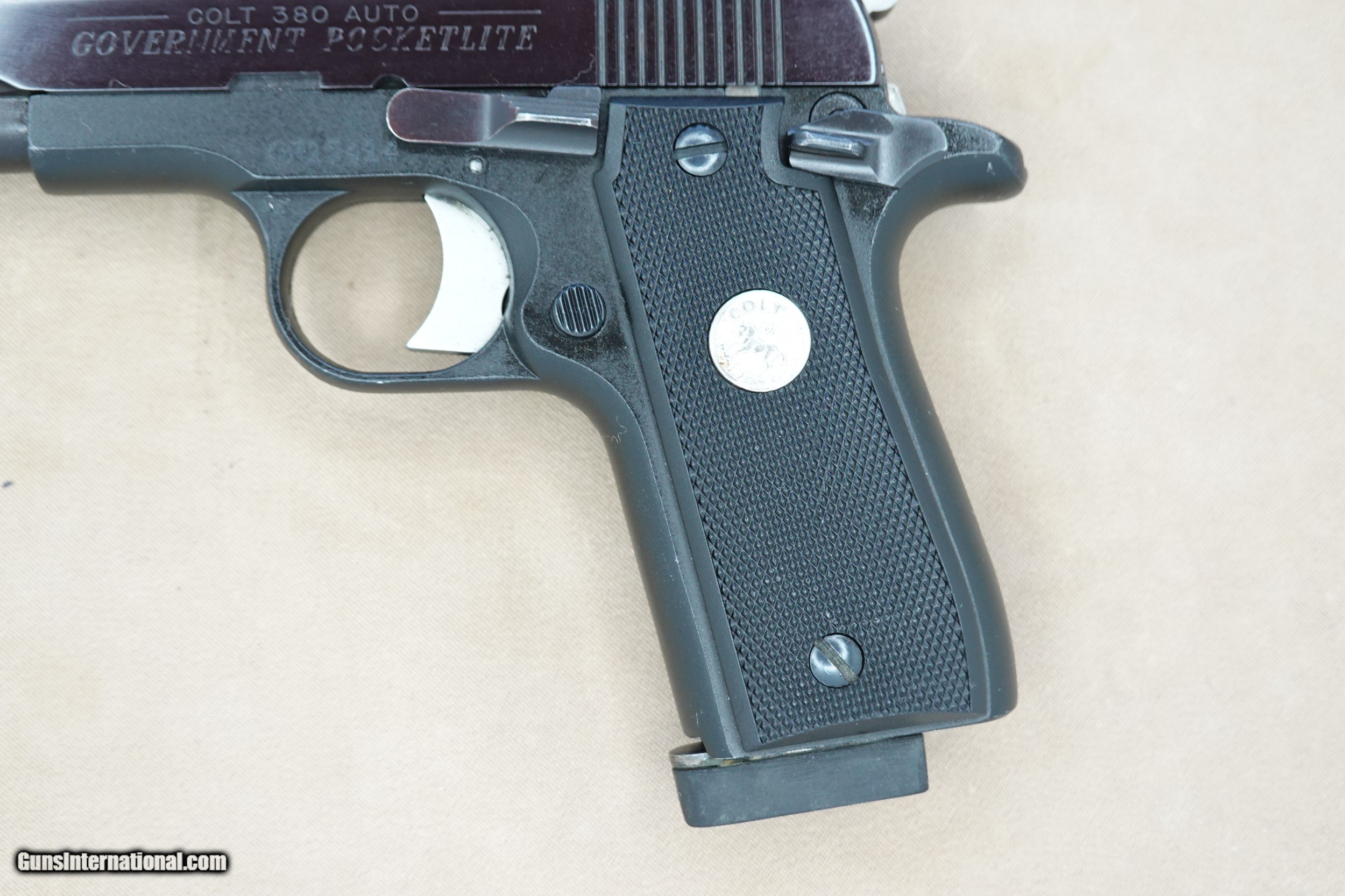 タナカ GOVERNMENT.380 AUTO Heavy Weight Tanaka Works COLT Government .380 Auto GBB Pistol Vintage