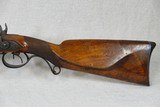 **SOLD** Antique Beautiful Side by Side Combination gun with a .56 Caliber Cap & Ball Rifled Barrel and 14 to 15 Gauge Smoothbore **SOLD** - 7 of 24