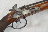 **SOLD** Antique Beautiful Side by Side Combination gun with a .56 Caliber Cap & Ball Rifled Barrel and 14 to 15 Gauge Smoothbore **SOLD** - 20 of 24