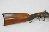 **SOLD** Antique Beautiful Side by Side Combination gun with a .56 Caliber Cap & Ball Rifled Barrel and 14 to 15 Gauge Smoothbore **SOLD** - 2 of 24