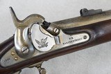 **SOLD** 1860 U.S. Civil War Harpers Ferry Model 1855 Percussion Rifle Musket in .58 Caliber
** Handsome Original Example ** - 7 of 25